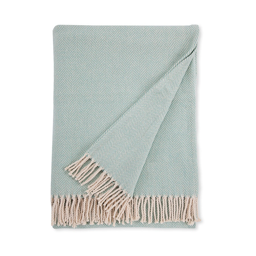 Sferra Celine Throw in Aqua