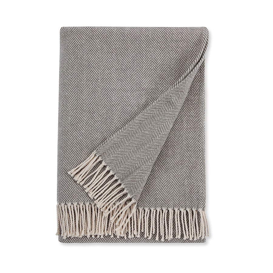 Sferra Celine Throw in Charcoal