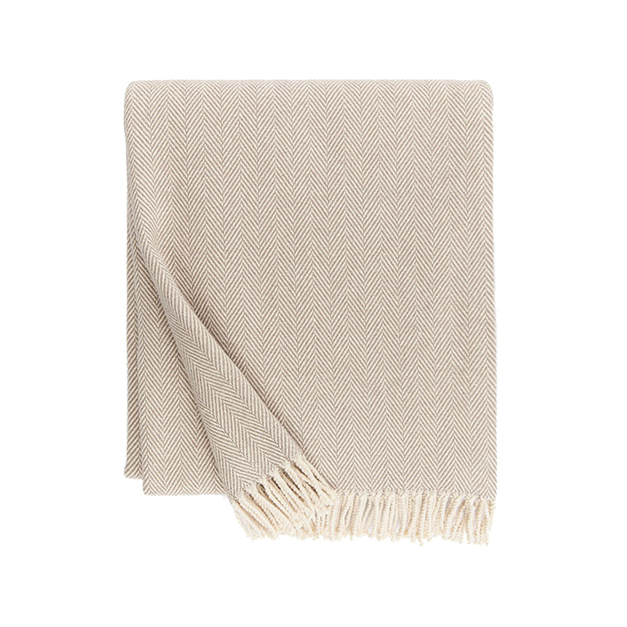 Sferra Celine Throw in Mushroom