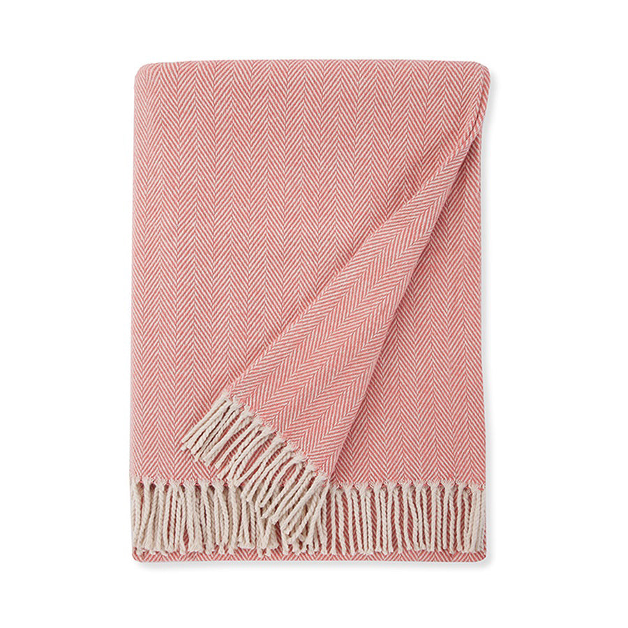 Sferra Celine Throw in Salmon