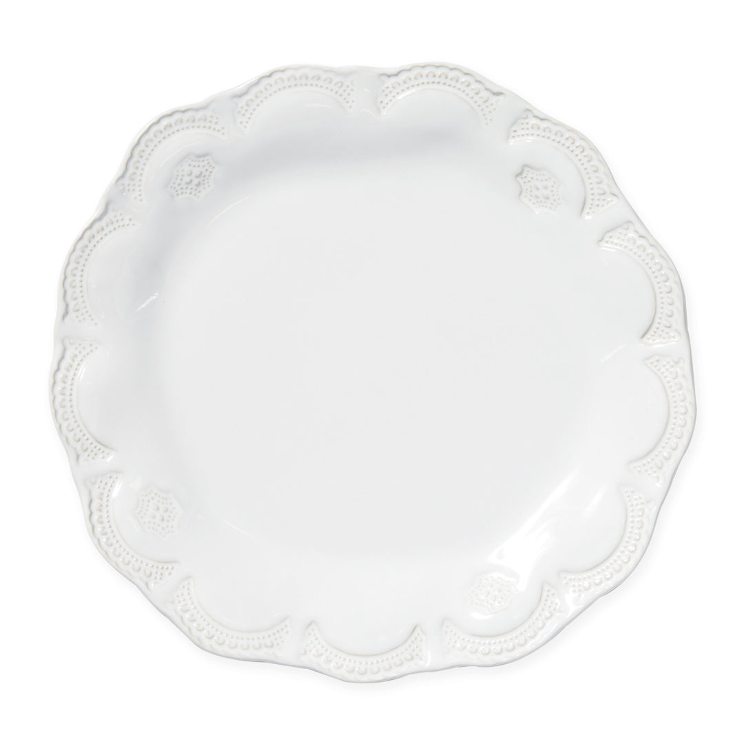 Vietri Incanto Stone White Lace Dinner