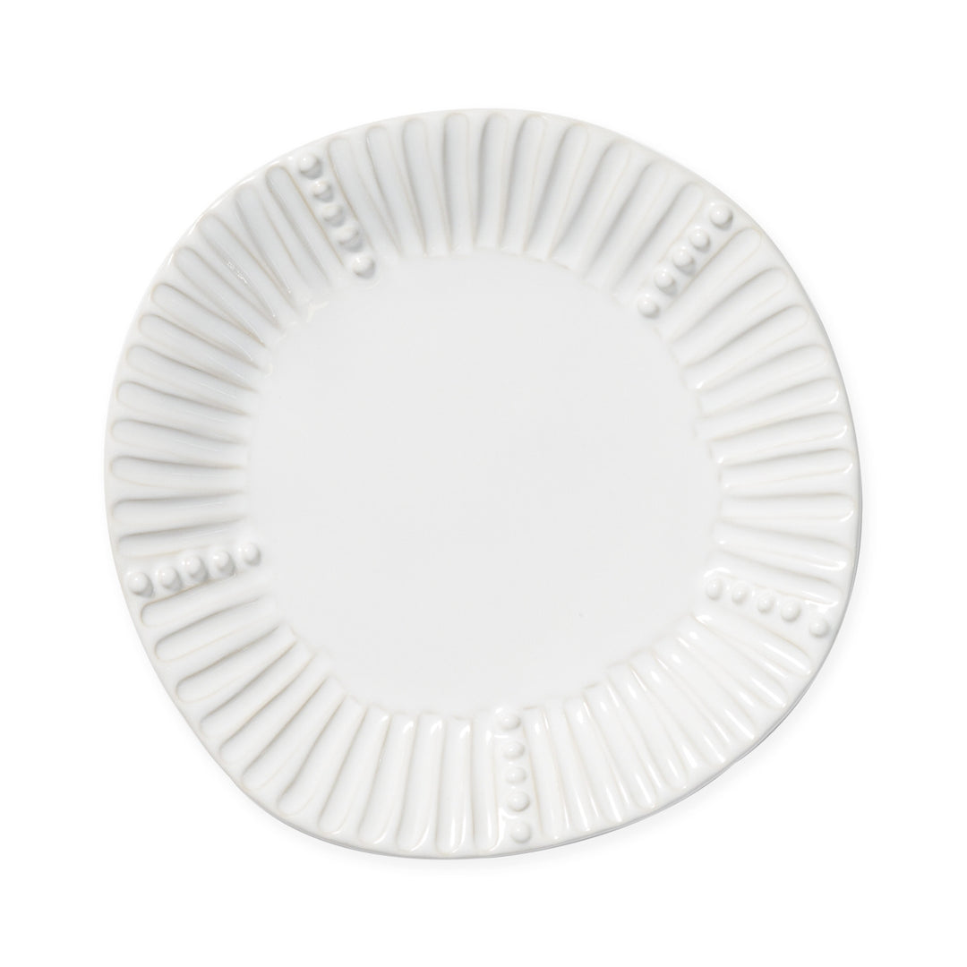 Vietri Incanto Stone White Stripe Salad