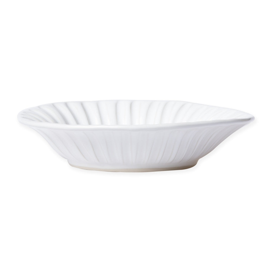 Vietri Incanto Stone White Stripe Pasta Bowl