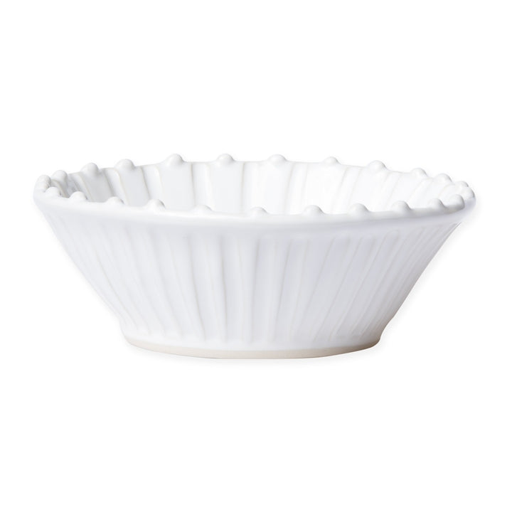 Vietri Incanto Stone White Stripe Cereal Bowl