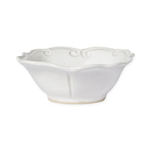 Load image into Gallery viewer, Vietri Incanto Stone White Baroque Cereal Bowl
