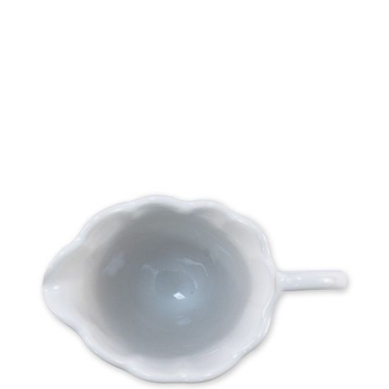 Vietri Incanto Stone White Scallop Creamer