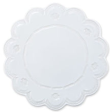 Load image into Gallery viewer, Vietri Incanto Stone White Lace Cake Stand, Large
