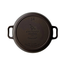 Load image into Gallery viewer, Smithey No. 14 Dual Handle Skillet
