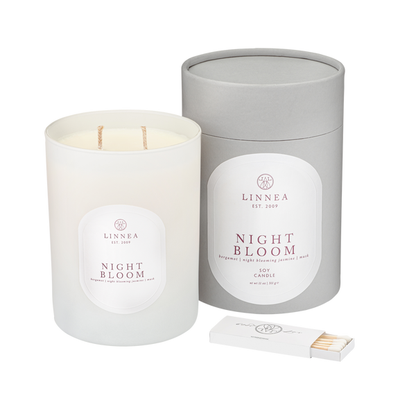 Linnea & Co. Night Bloom 2-Wick Candle