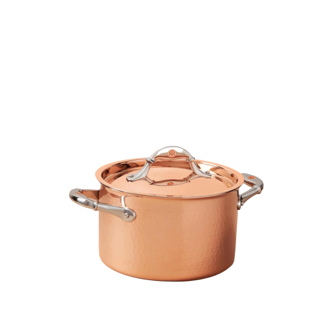 Ruffoni Copper Symphonia Cupra Cookware covered soup pot