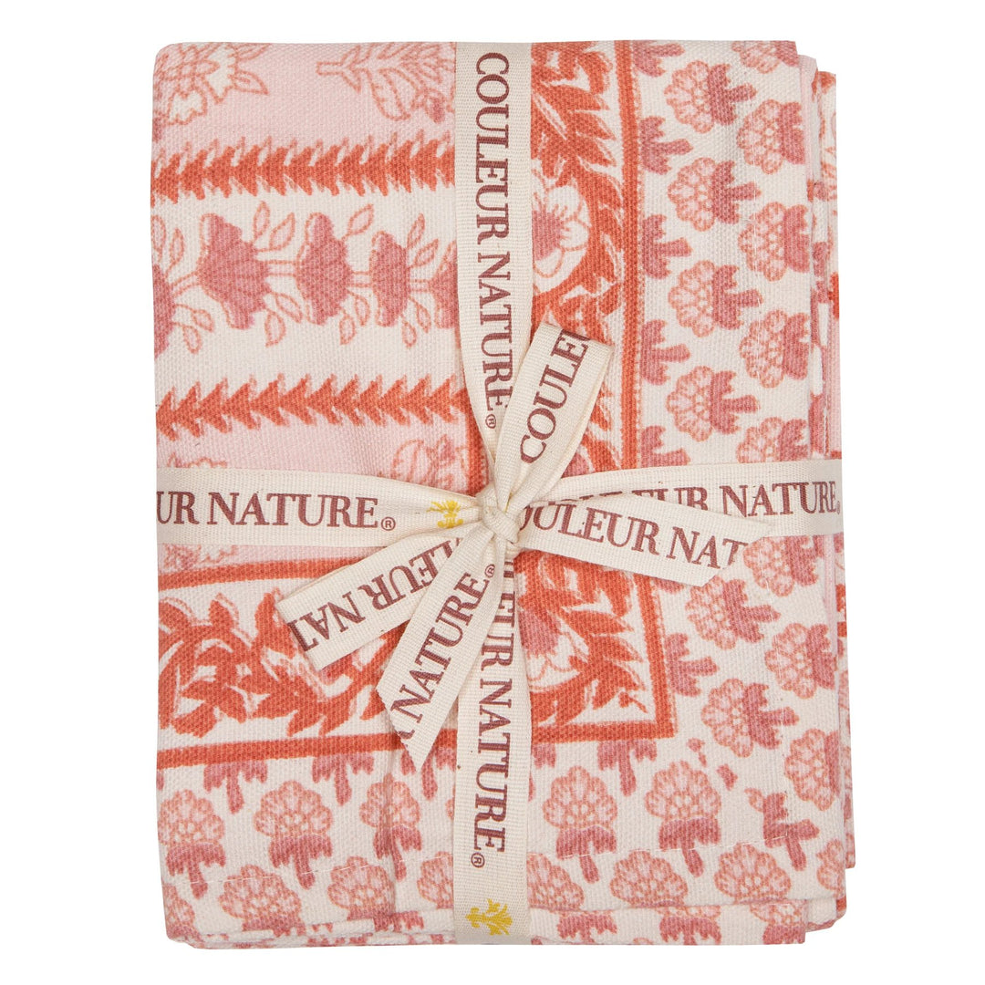 Avignon Pink City Tea Towel