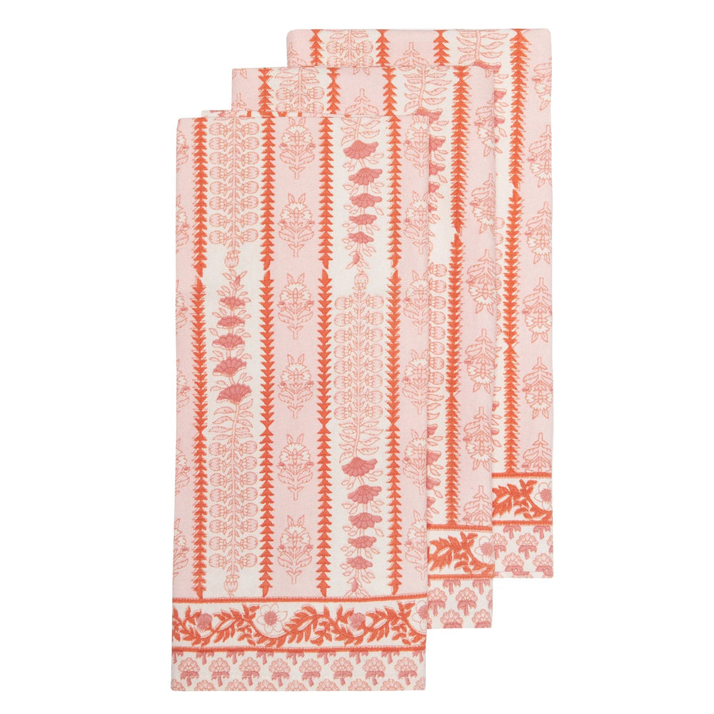 Avignon Pink City Tea Towel