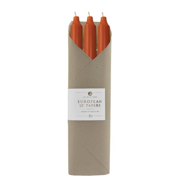 Terra Cotta 12" Taper Candles