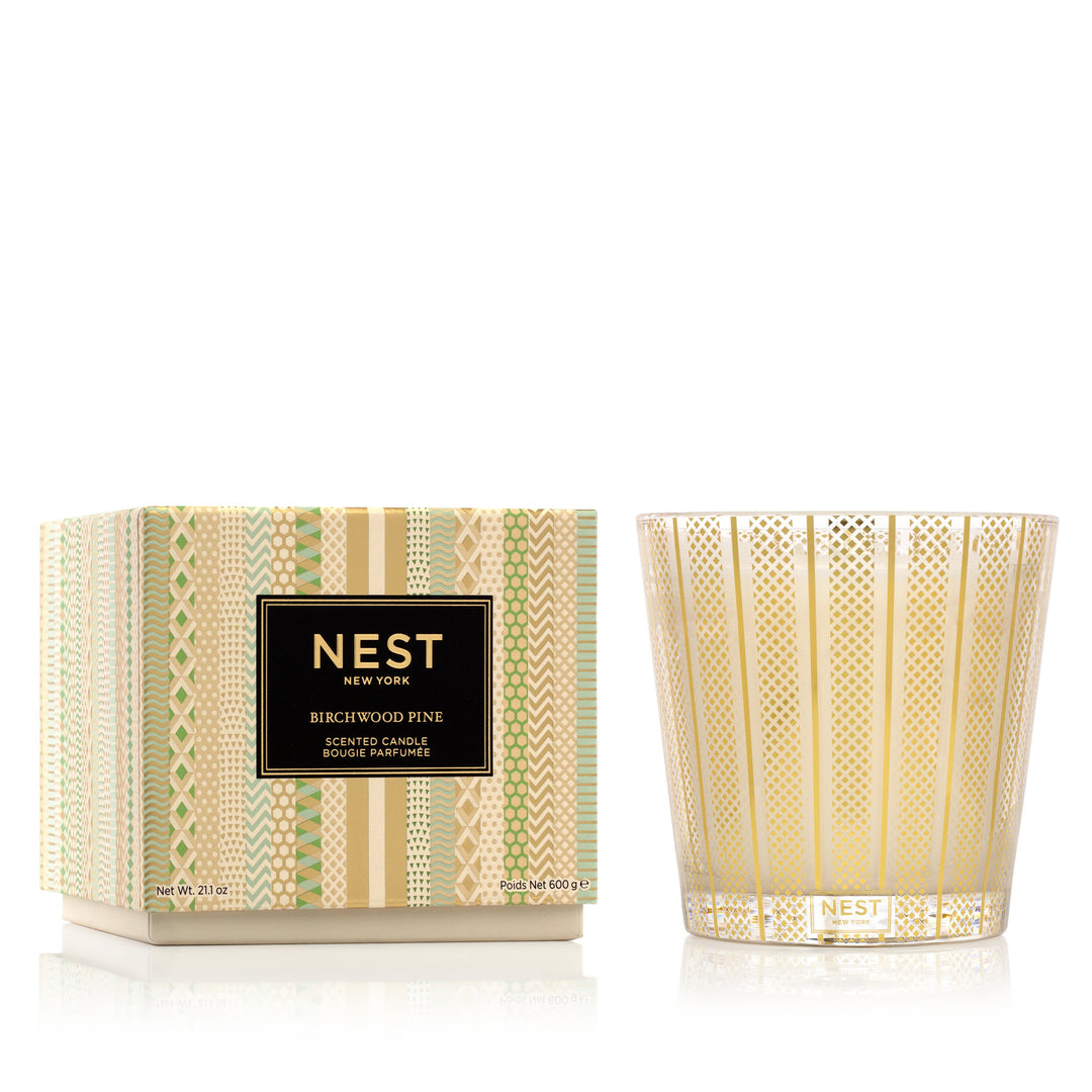 Nest Birchwood Pine 3-Wick Candle