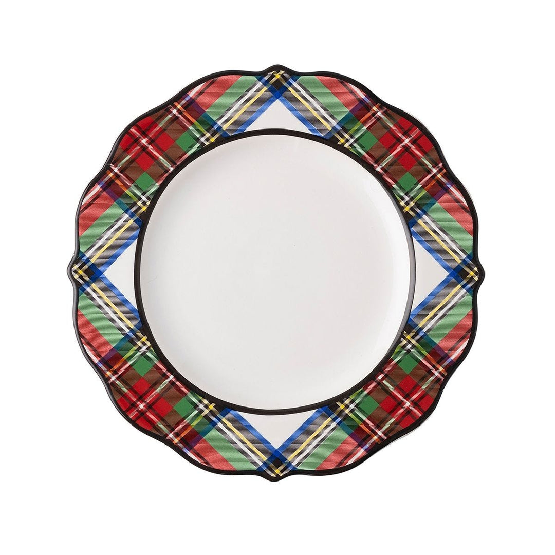 Juliska Stewart Tartan Dessert/Salad Plate