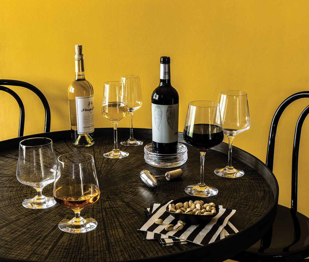 Simon Pearce Vintner White Wine Set