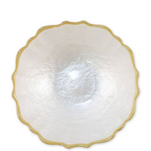 Load image into Gallery viewer, Vietri Baroque Glass White Bowl, Small
