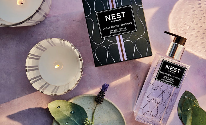 Nest Cedar Leaf & Lavender 3-Wick Candle